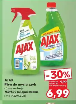 Kaufland Płyn do mycia szyb Ajax oferta