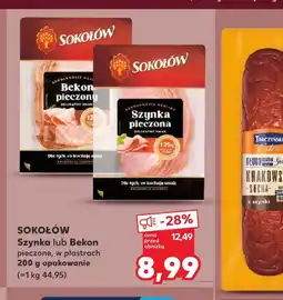 Kaufland Szynka Sokołów oferta