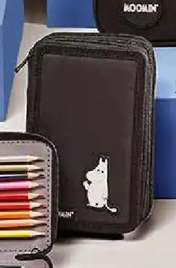 Empik Piórnik Moomin czarny stojący oferta