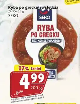Prim Market Ryba po grecku ze śledzia Seko oferta