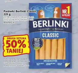Prim Market Parówki Berlinki Classic Animex oferta