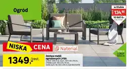 Leroy Merlin Zestaw mebli ogrodowych Naterial Lyra oferta