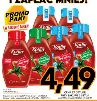 Kupiec Ketchup pikantny Kotlin oferta