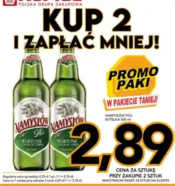 Kupiec Piwo Namysłów Pils oferta