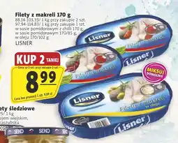 Prim Market Filety z makreli w sosie pomidorowym Lisner oferta