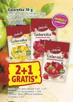 Prim Market Galaretka o smaku truskawkowym Delecta oferta