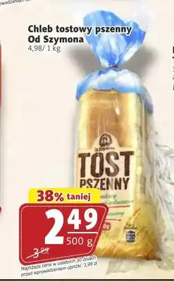 Prim Market Chleb tostowy pszenny Od Szymona oferta