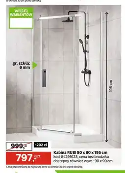 Leroy Merlin Kabina Rubi oferta
