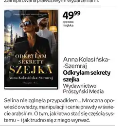 Empik Książka Odkryłam sekrety szejka Anna Kolasińska-Szemraj oferta