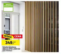 Leroy Merlin Ścianka lamelowa dębowa oferta