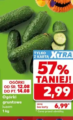 Kaufland Ogórki oferta