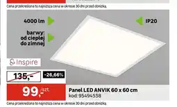 Leroy Merlin Panel LED Anvik 60x60 cm oferta