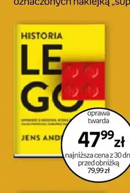 Empik Książka Historia LEGO Jens Andersen oferta