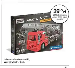 Empik Zabawka edukacyjna Laboratorium Mechaniki Wóz strażacki Clementoni oferta