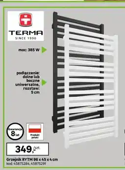 Leroy Merlin Grzejnik Terma Rytm oferta