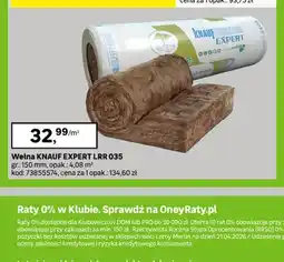 Leroy Merlin Wełna mineralna Knauf Expert Lrr oferta