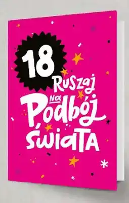 Empik Karnet okolicznościowy Pan Dragon 18 Ruszaj na Podbój Świata oferta