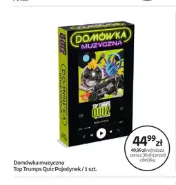 Empik Gra towarzyska Domówka muzyczna Top Trumps Quiz Pojedynek oferta
