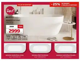Komfort Wanna narożna lewa Senti Costano oferta