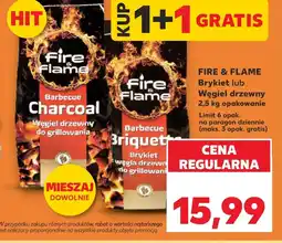 Kaufland Brykiet drzewny Fire & Flame oferta