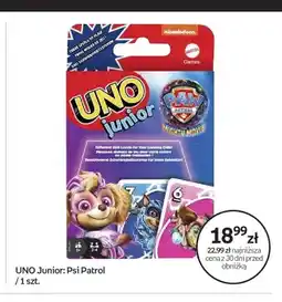 Empik Gra karciana UNO Junior Psi Patrol oferta