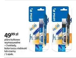 Empik Pióro kulkowe wymazywalne Pilot Frixion niebieski tusz + 3 wkłady oferta