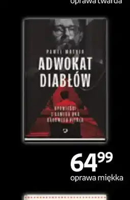Empik Książka Adwokat Diabłów Paweł Reszka oferta