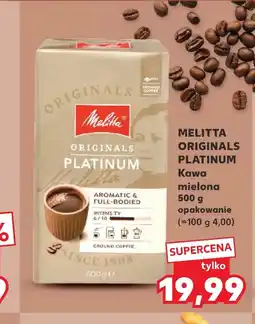 Kaufland Kawa mielona Melitta oferta