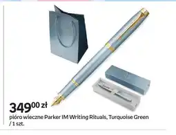 Empik Pióro wieczne Parker IM Writing Rituals Turquoise Green oferta