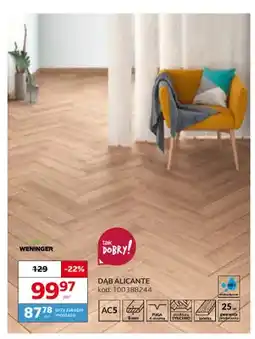 Komfort Panele podłogowe Weninger Dąb Alicante AC5 8 mm oferta