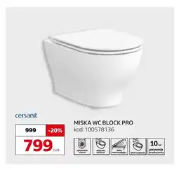 Komfort Miska Wc Cersanit Block Pro oferta