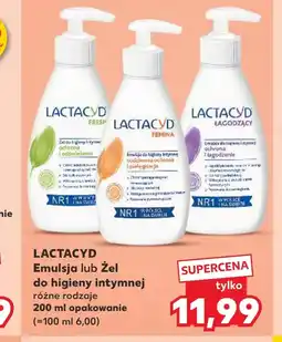 Kaufland Emulsja do higieny intymnej Lactacyd oferta