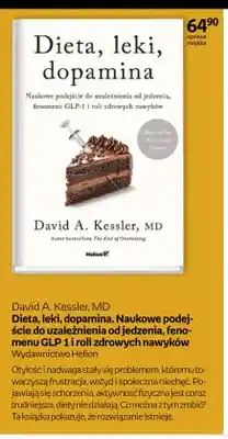 Empik Książka Dieta, leki, dopamina David A. Kessler, MD oferta