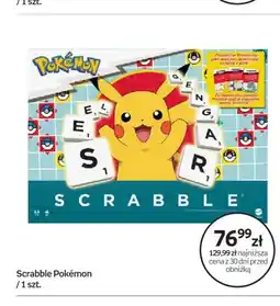 Empik Gra planszowa Scrabble Pokémon oferta