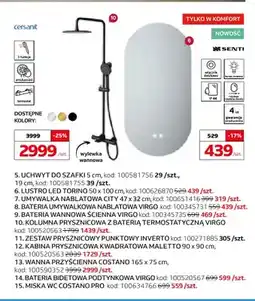 Komfort Lustro LED Senti Torino 50x100 cm oferta