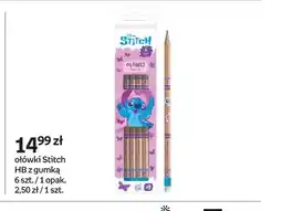 Empik Ołówki Disney Stitch HB z gumką oferta