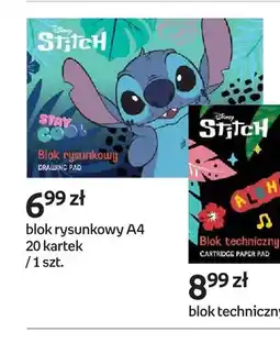 Empik Blok rysunkowy A4 Disney Stitch 20 kartek oferta