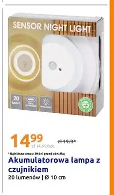 Action Akumulatorowa lampa z czujnikiem oferta