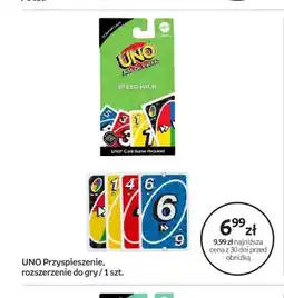 Empik Gra karciana UNO Przyspieszenie rozszerzenie do gry Mattel Games oferta