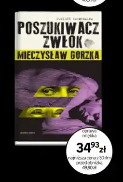 Empik Książka Poszukiwacz zwłok Mieczysław Gorzka oferta