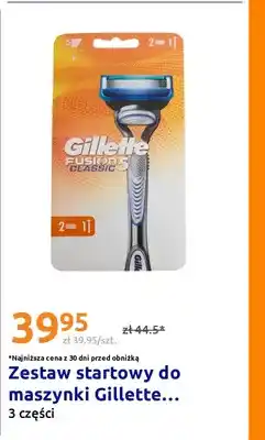 Action Zestaw startowy do maszynki Gillette Fusion 5 Classic 3 części oferta