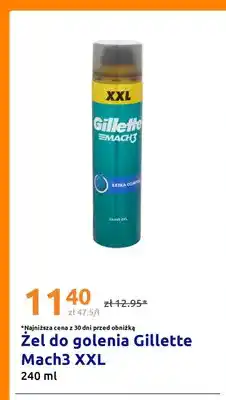 Action Żel do golenia Gillette Mach3 XXL oferta