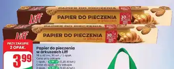 Papier do pieczenia w arkuszach Liff