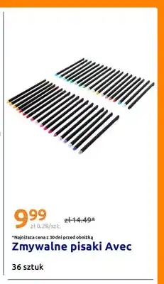 Action Zmywalne pisaki Avec oferta