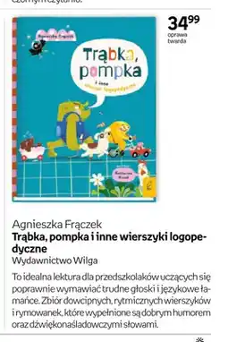 Empik Książka Trąbka, pompka i inne wierszyki logopedyczne oferta