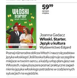 Empik Książka Włoski. Starter. Język u kultura Edgard oferta