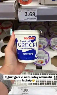Dino Jogurt typ grecki naturalny Łaciaty oferta