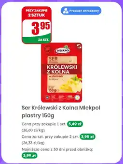 Dino Ser żółty Królewski z Kolna Mlekpol plastry oferta