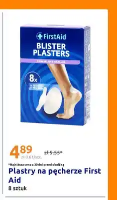 Action Plastry na pęcherze First Aid oferta