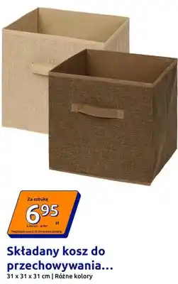 Action Składany kosz do przechowywania 31x31x31 cm oferta